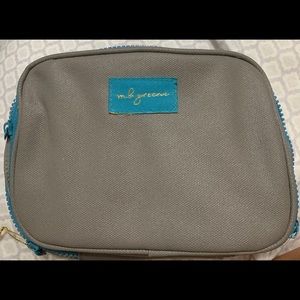 M B Green jewelry clutch